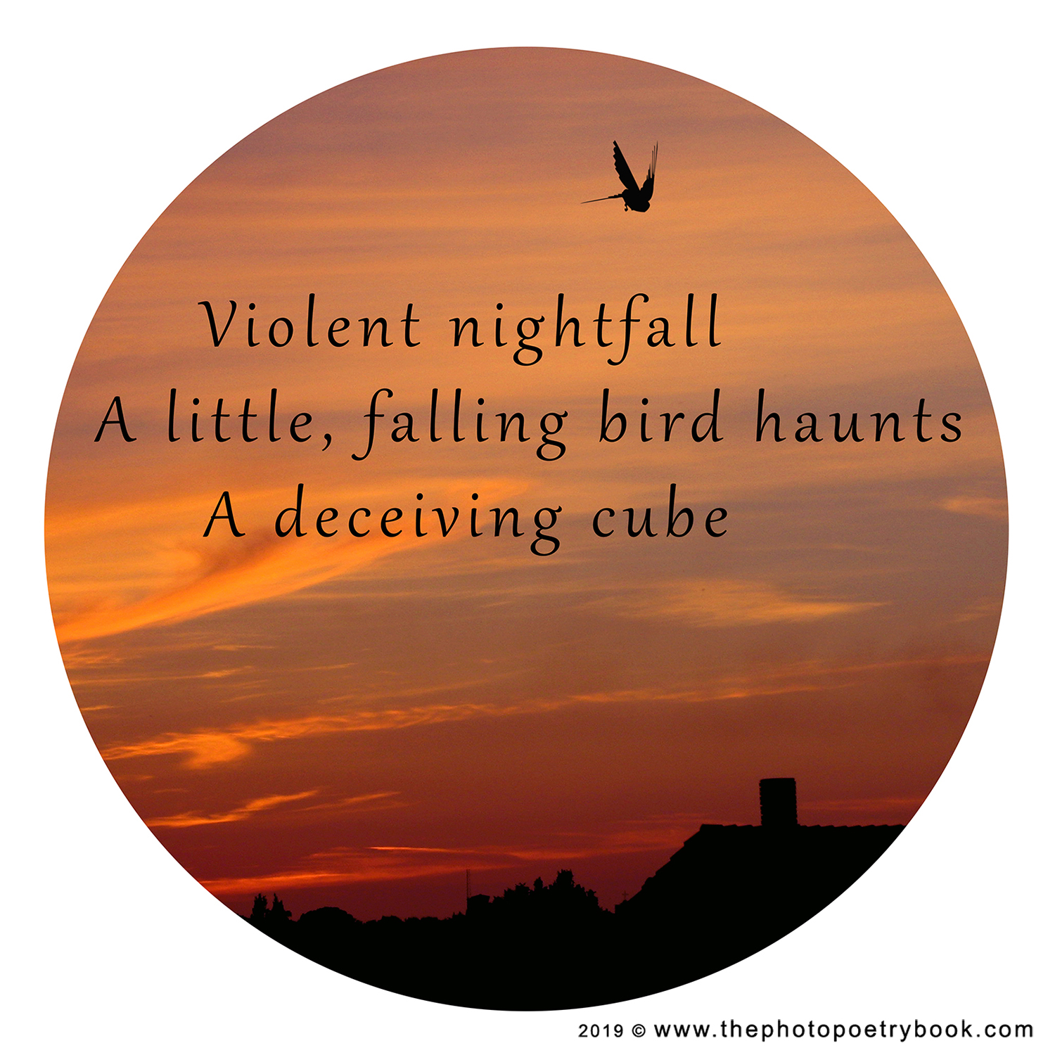 A Photohaiku - Haiku 10 - Nightfall